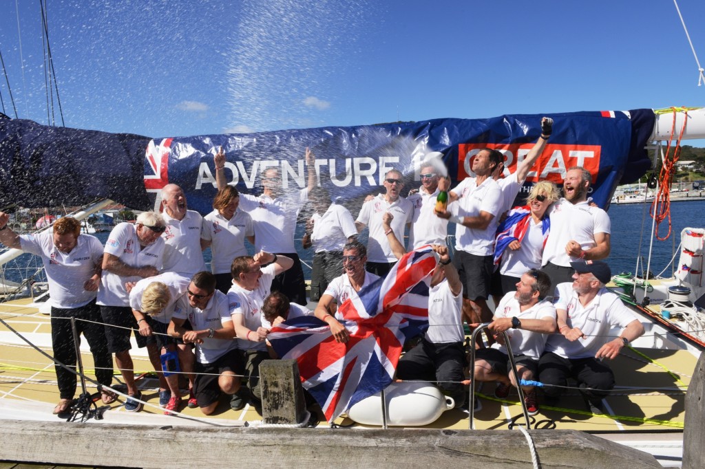 GREAT Britain celebrate win